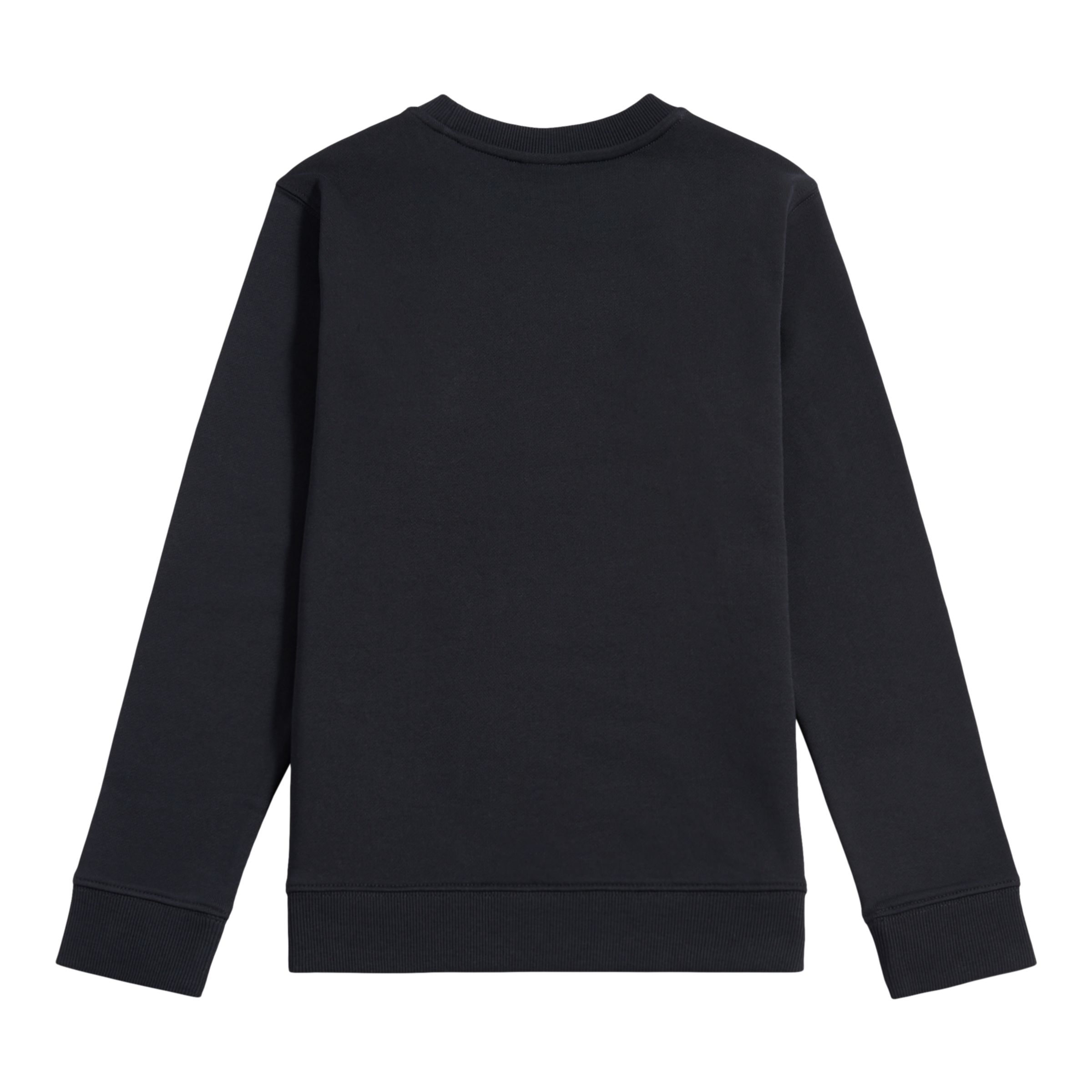 Brush Back Stacked Logo Crew