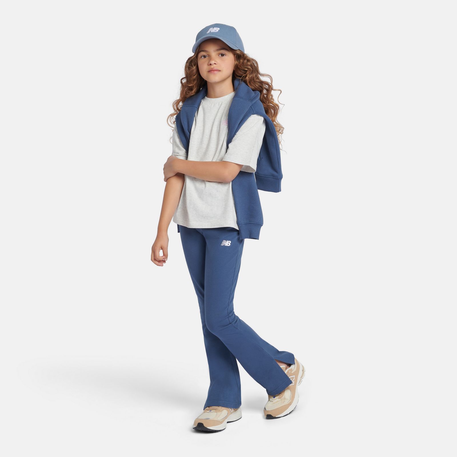 Детские футболки New Balance Small Logo Jersey T-Shirt — фото 2