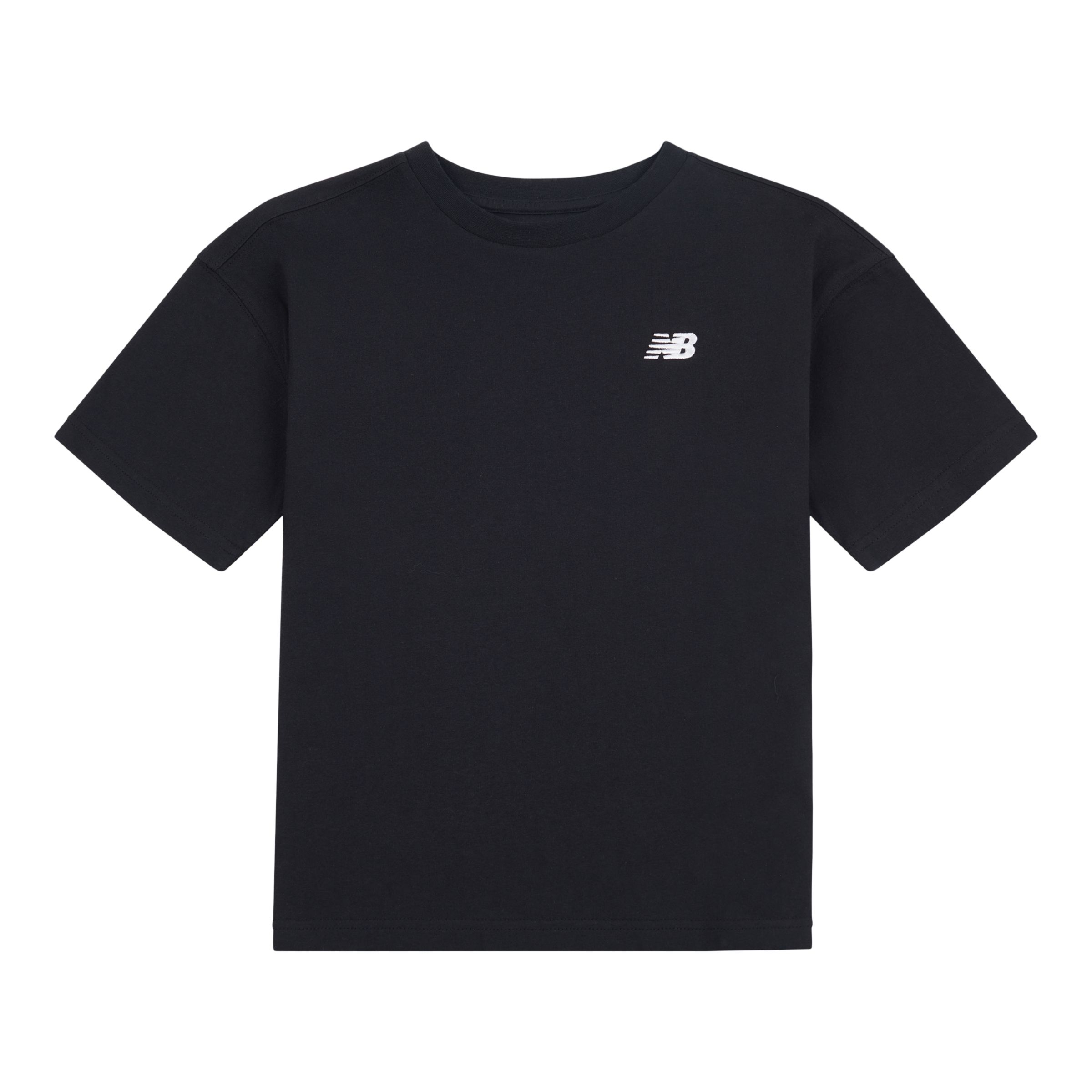 Shop New Balance Jersey Small Logo T-shirt In Black