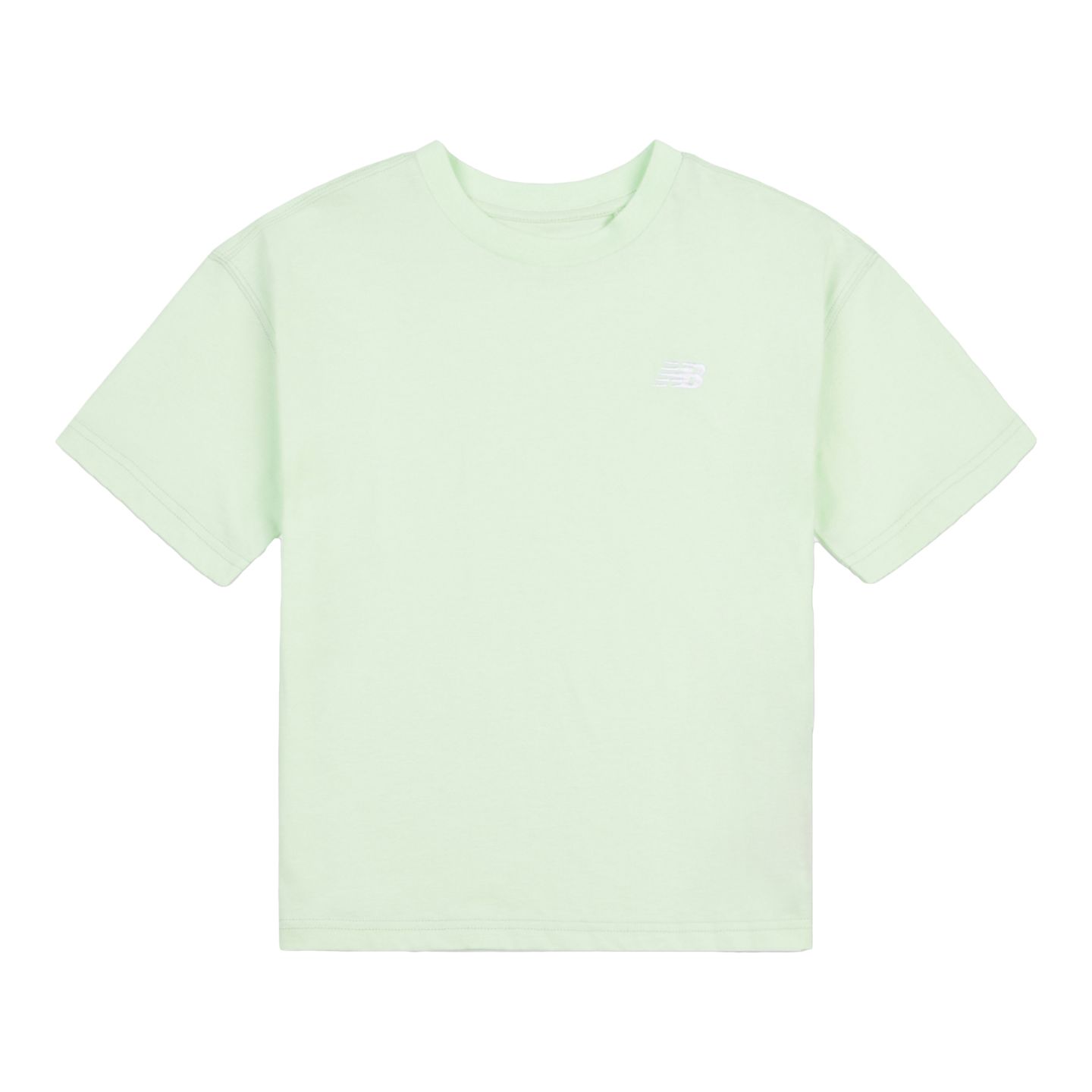 Детская футболка New Balance Small Logo Jersey T-Shirt, цвет: Melon Water — фото 6