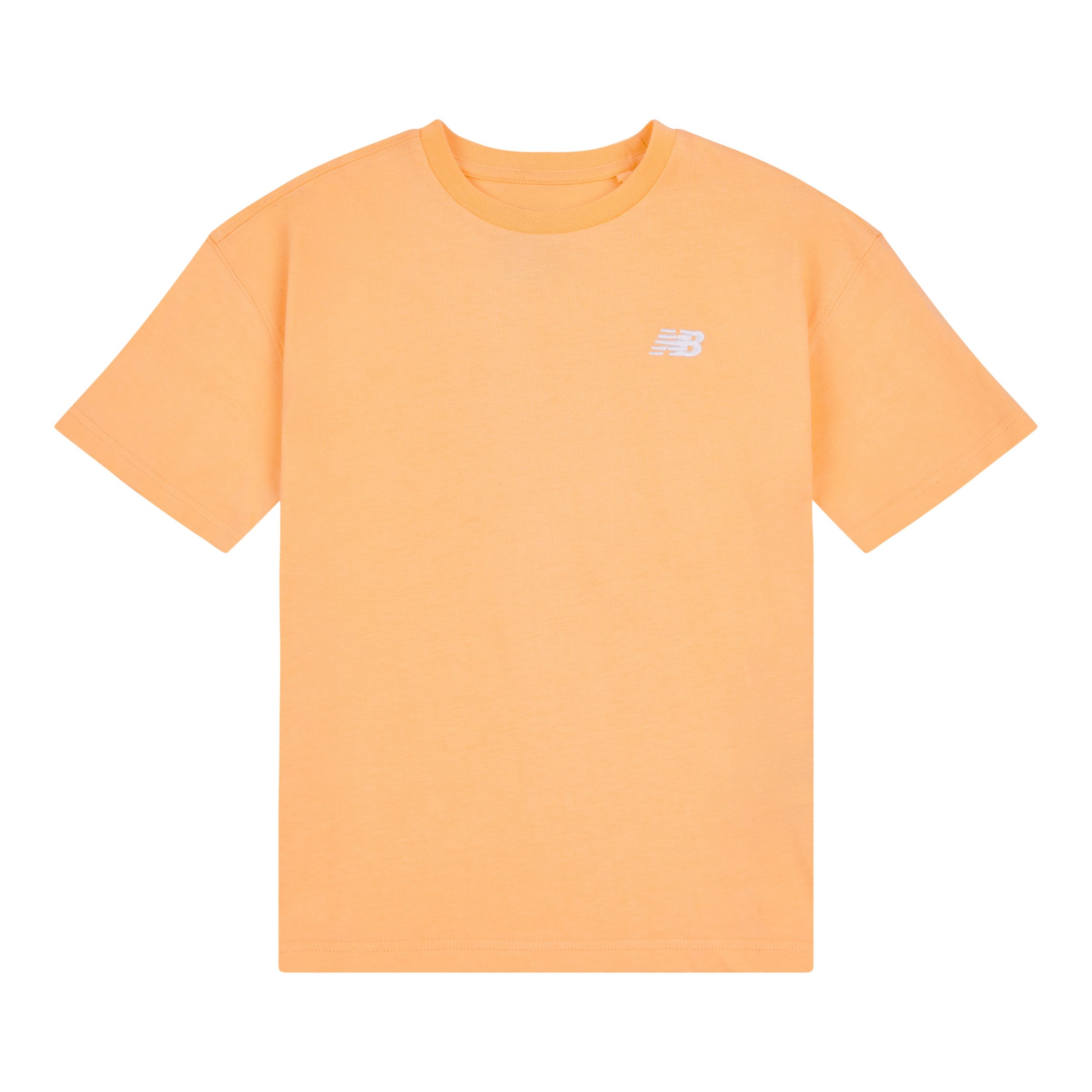 New Balance Kids' Jersey Small Logo T-shirt In Orange