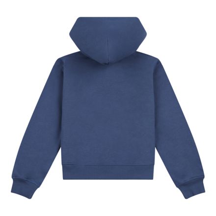 Brush Back Small Logo Hoodie