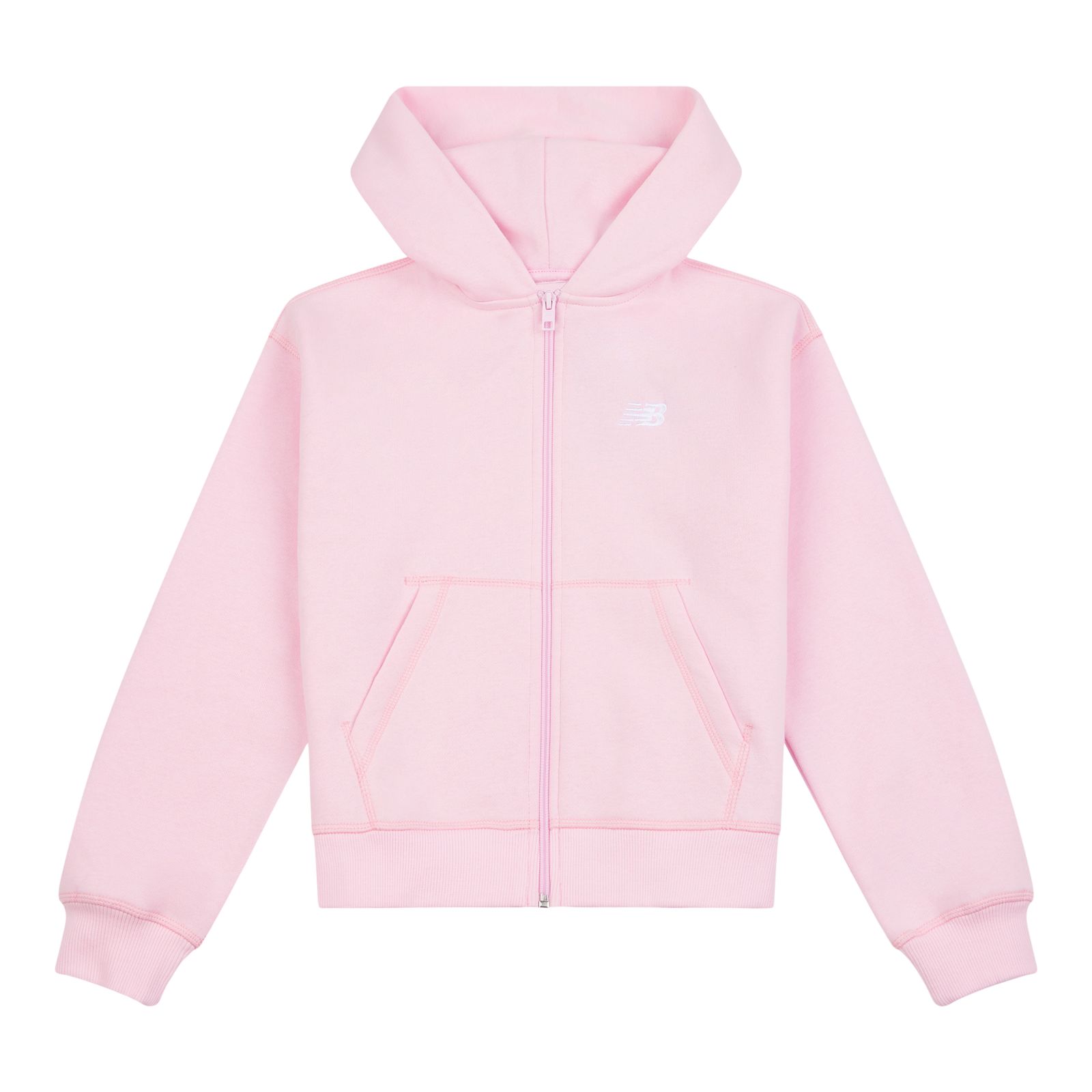 Детские худи New Balance BB Small Logo Full Zip Hoodie — фото 5