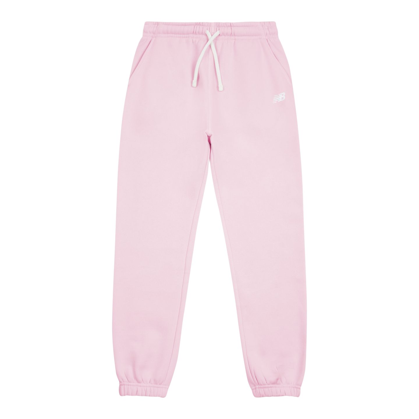 Детские брюки New Balance BB Small Logo Jogger, цвет: Светлый малиновый — фото 6