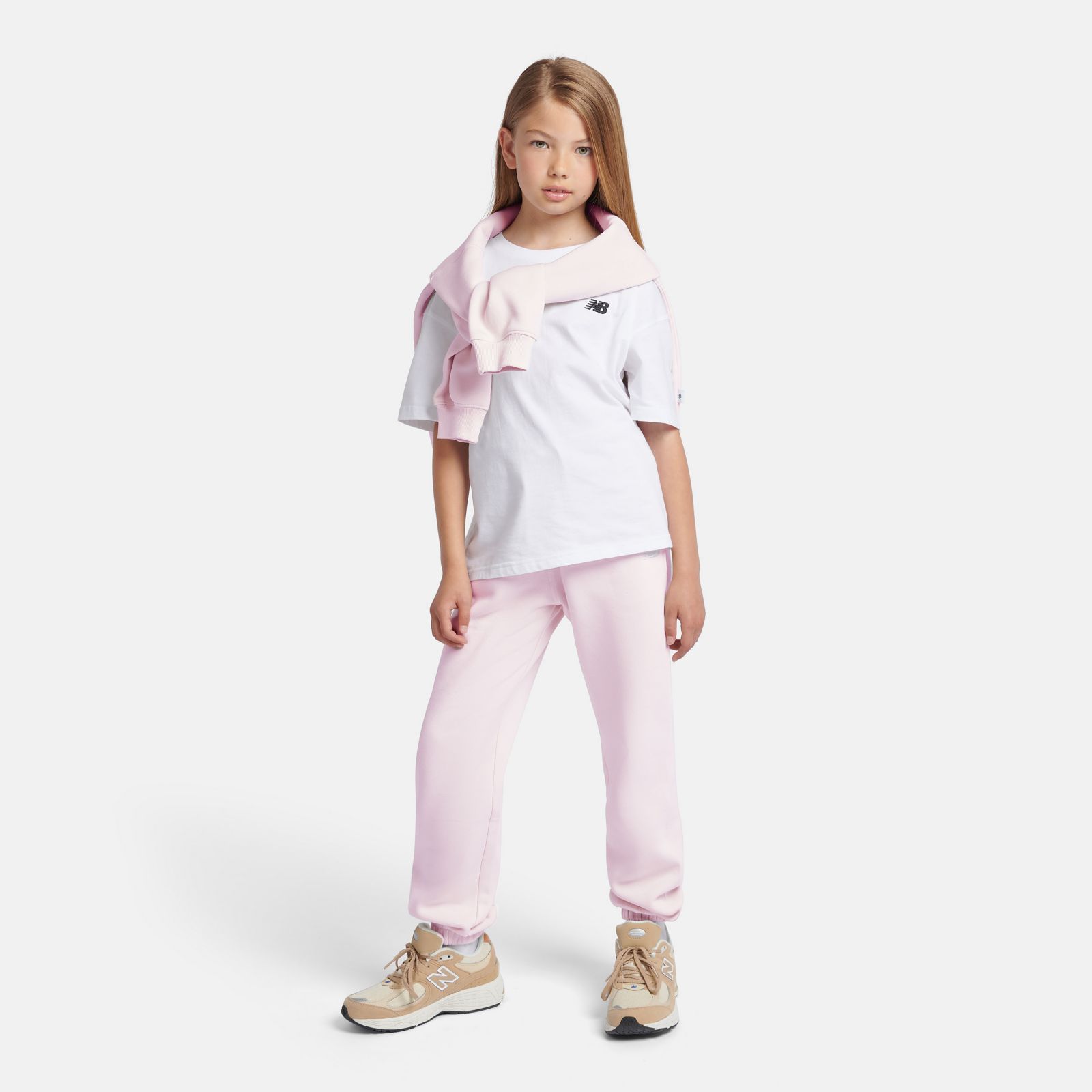 Детские брюки New Balance BB Small Logo Jogger — фото 2