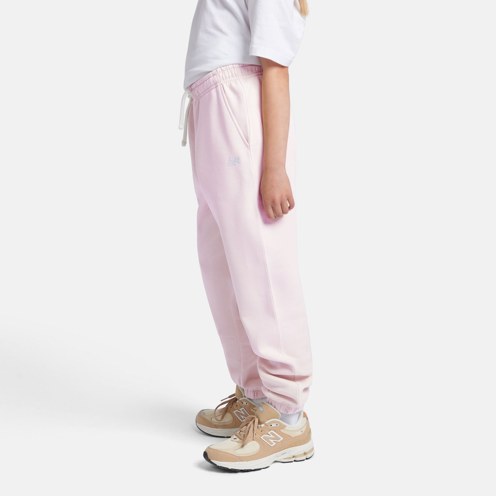 Детские брюки New Balance BB Small Logo Jogger — фото 5