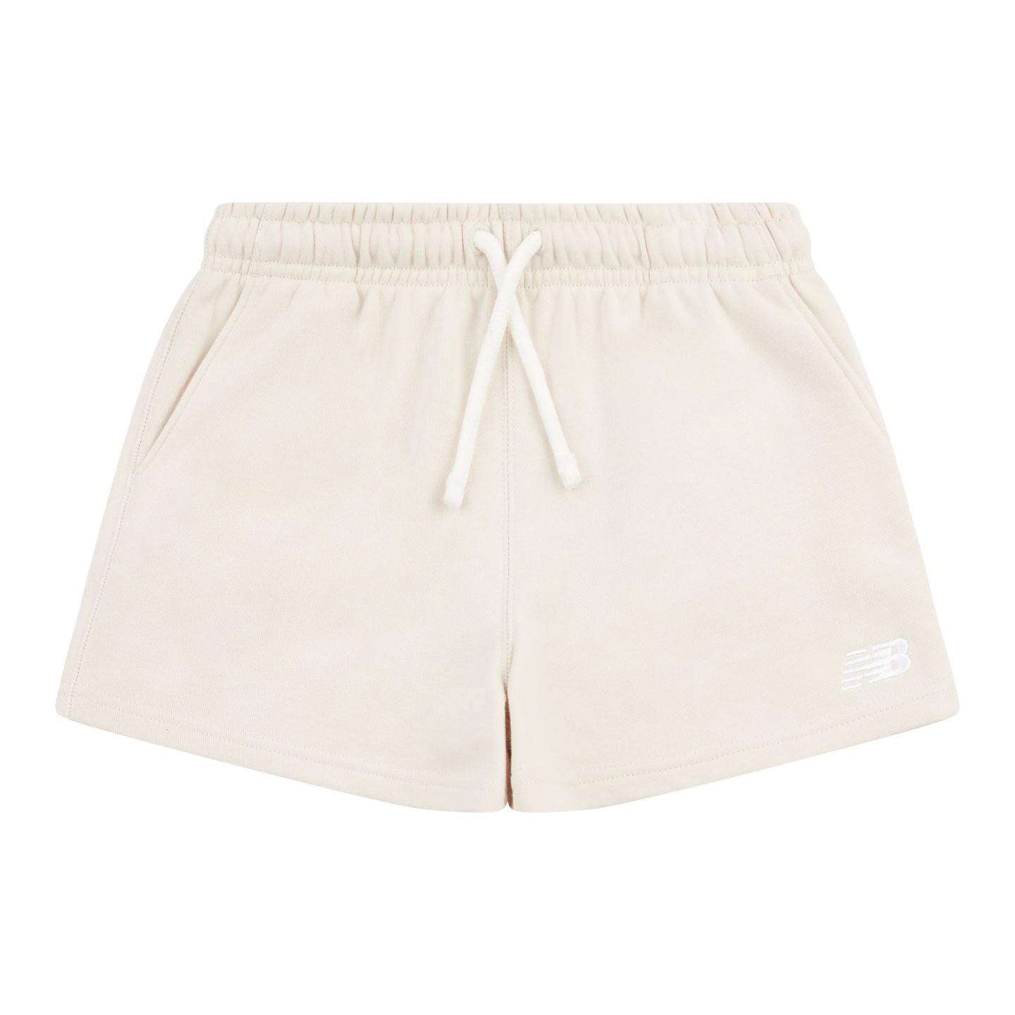 Детские шорты New Balance FT Small Logo Short, цвет: Льняной — фото 2