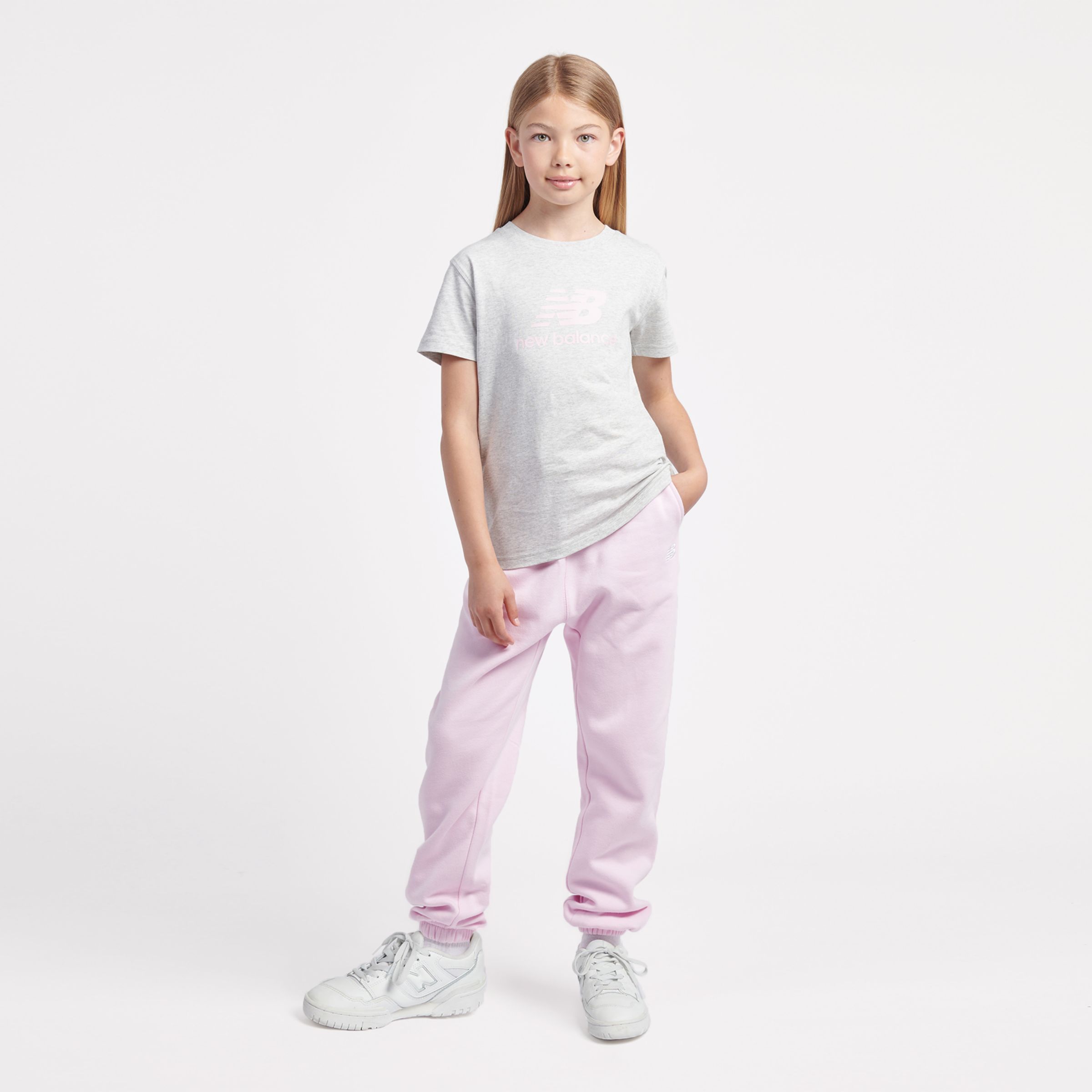 Jersey Stacked Logo T-Shirt