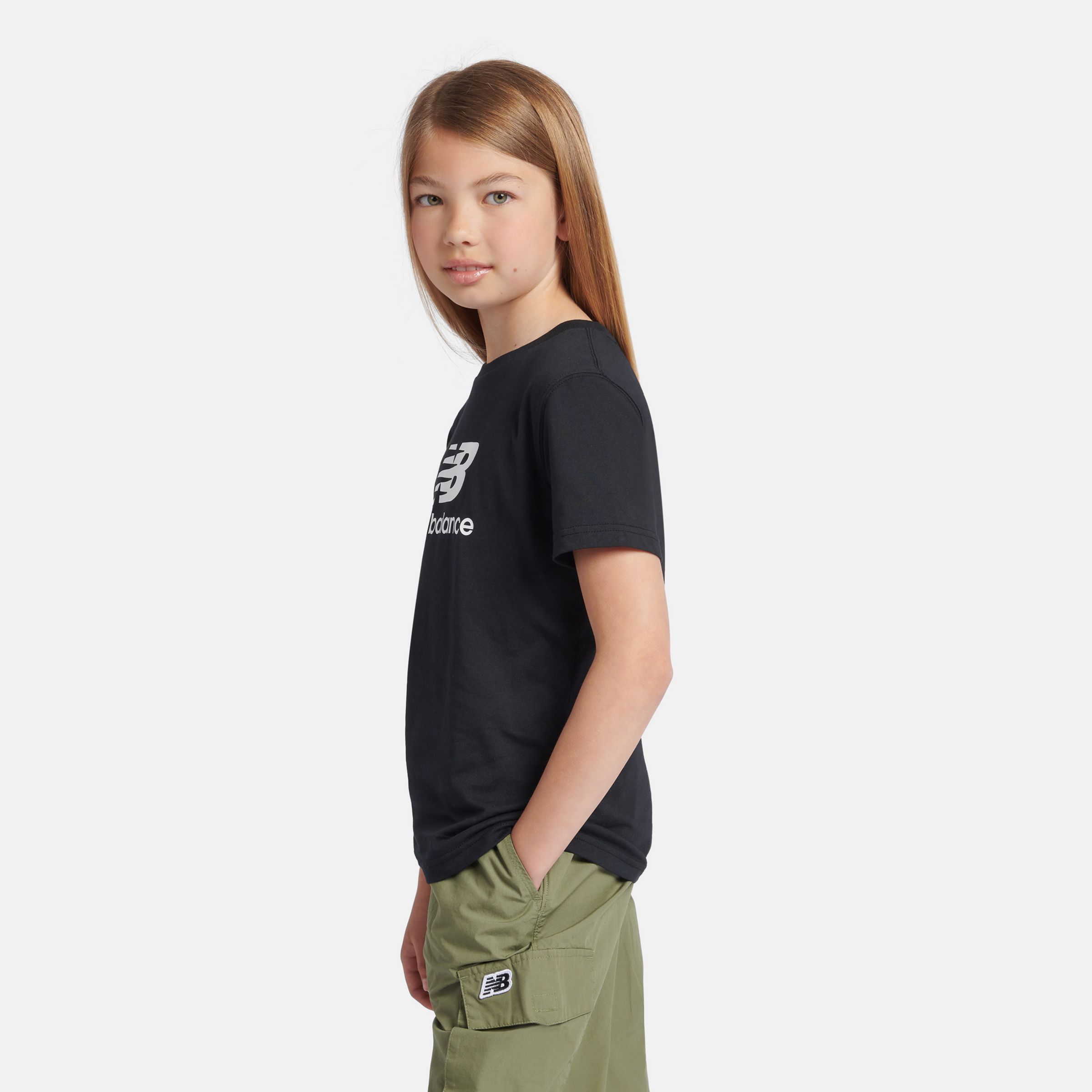 Jersey Stacked Logo T-Shirt