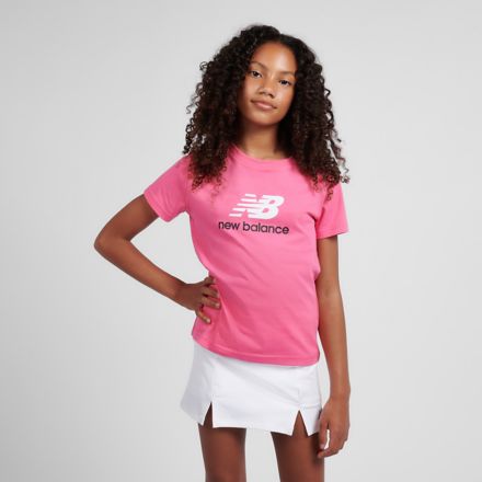 Jersey Stacked Logo T-Shirt, HI-PINK, LAKG0008DAB