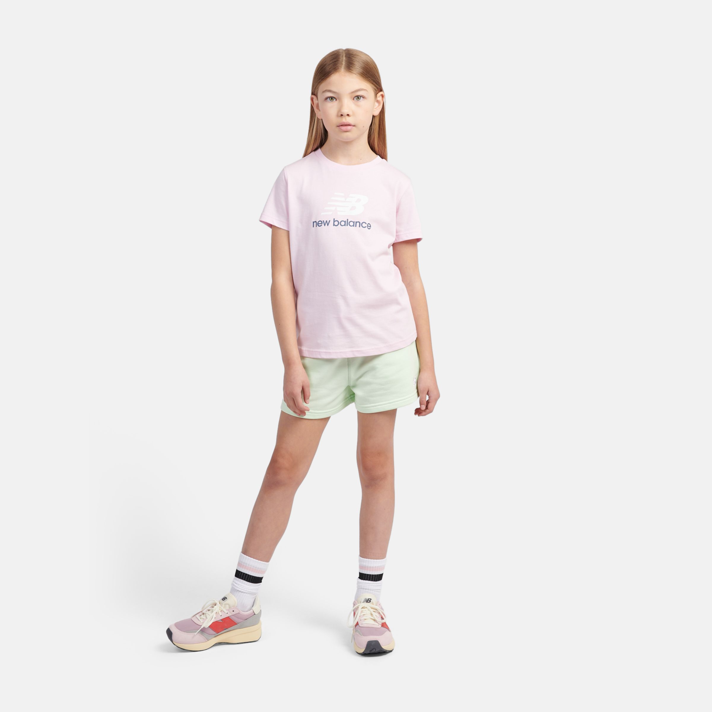 Jersey Stacked Logo T-Shirt