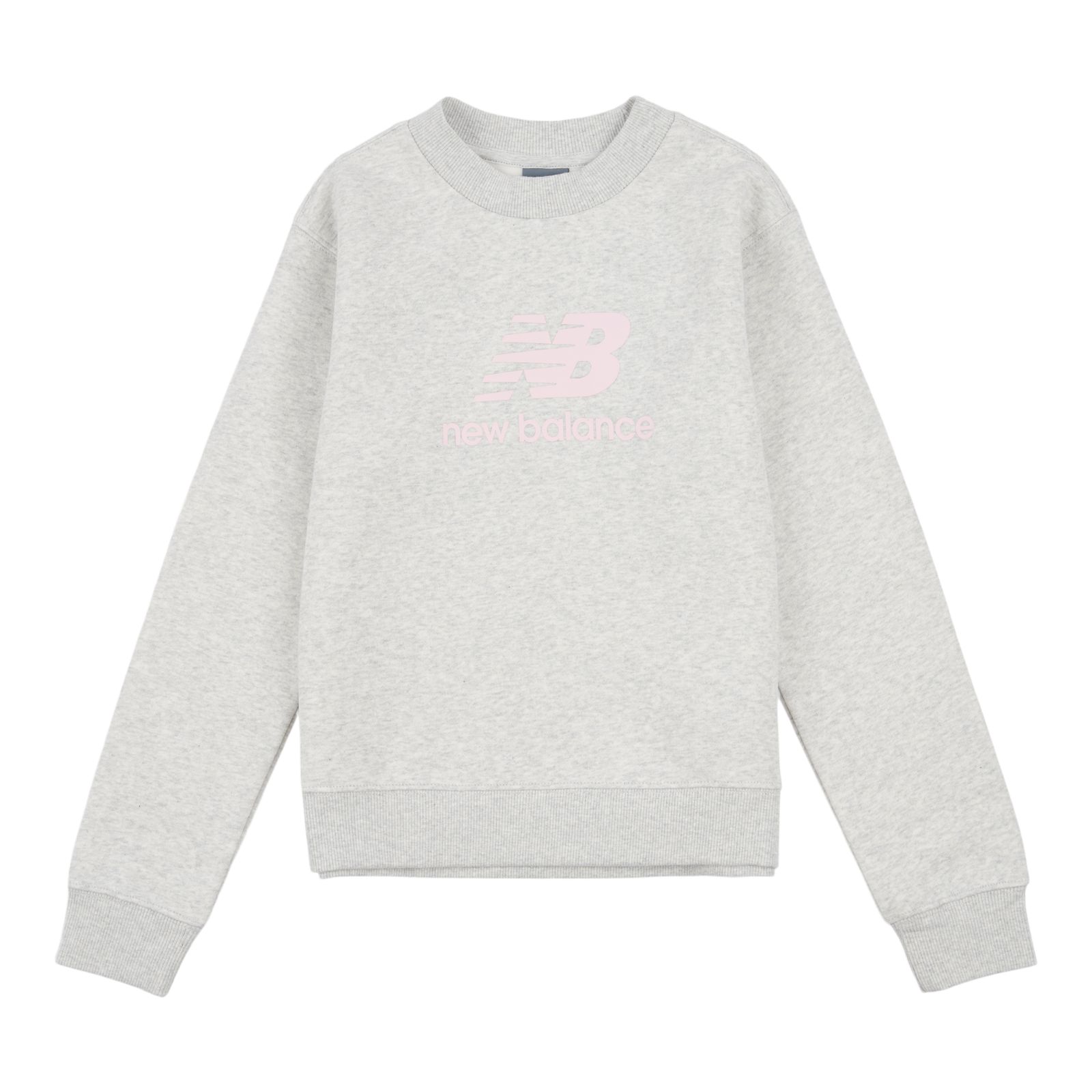 Детские худи New Balance Brush Back Stacked Logo Crew — фото 5