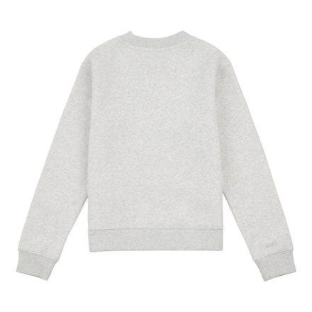 Brush Back Stacked Logo Crew