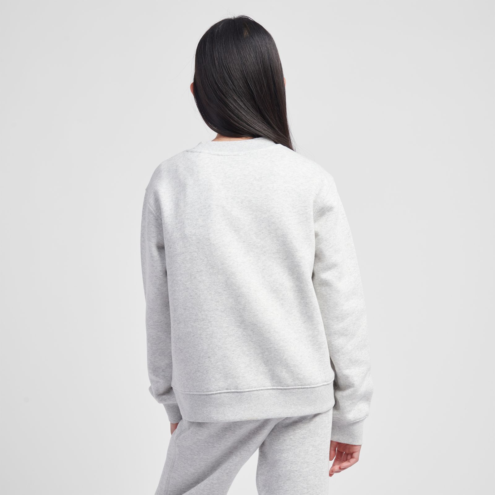 Детские худи New Balance Brush Back Stacked Logo Crew — фото 3