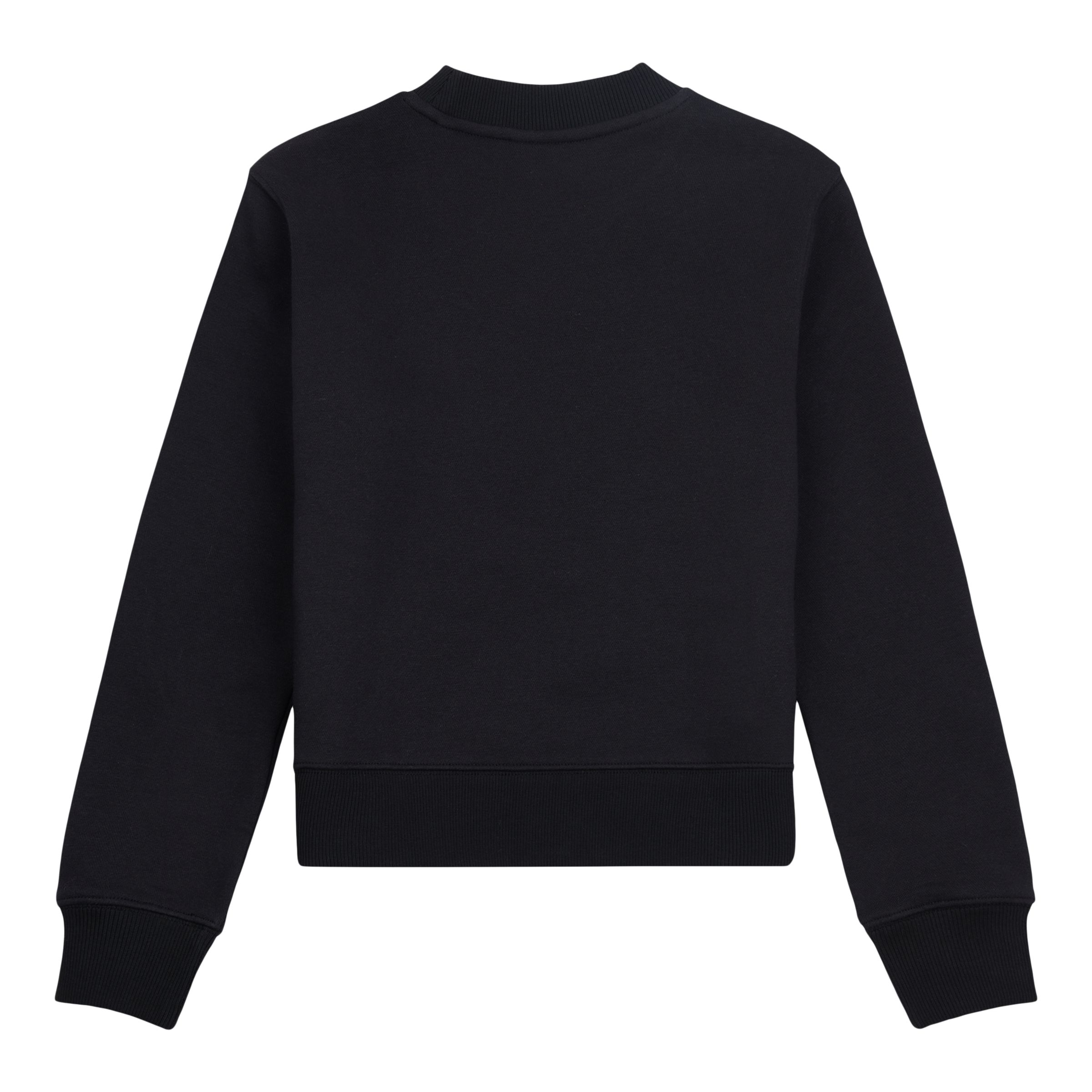 Brush Back Stacked Logo Crew