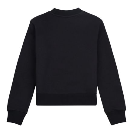 Brush Back Stacked Logo Crew