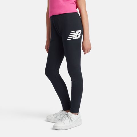 Детские брюки New Balance Stacked Logo Legging