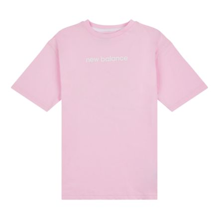 Girls Floral Sneaker Back Graphics T Shirt New Balance