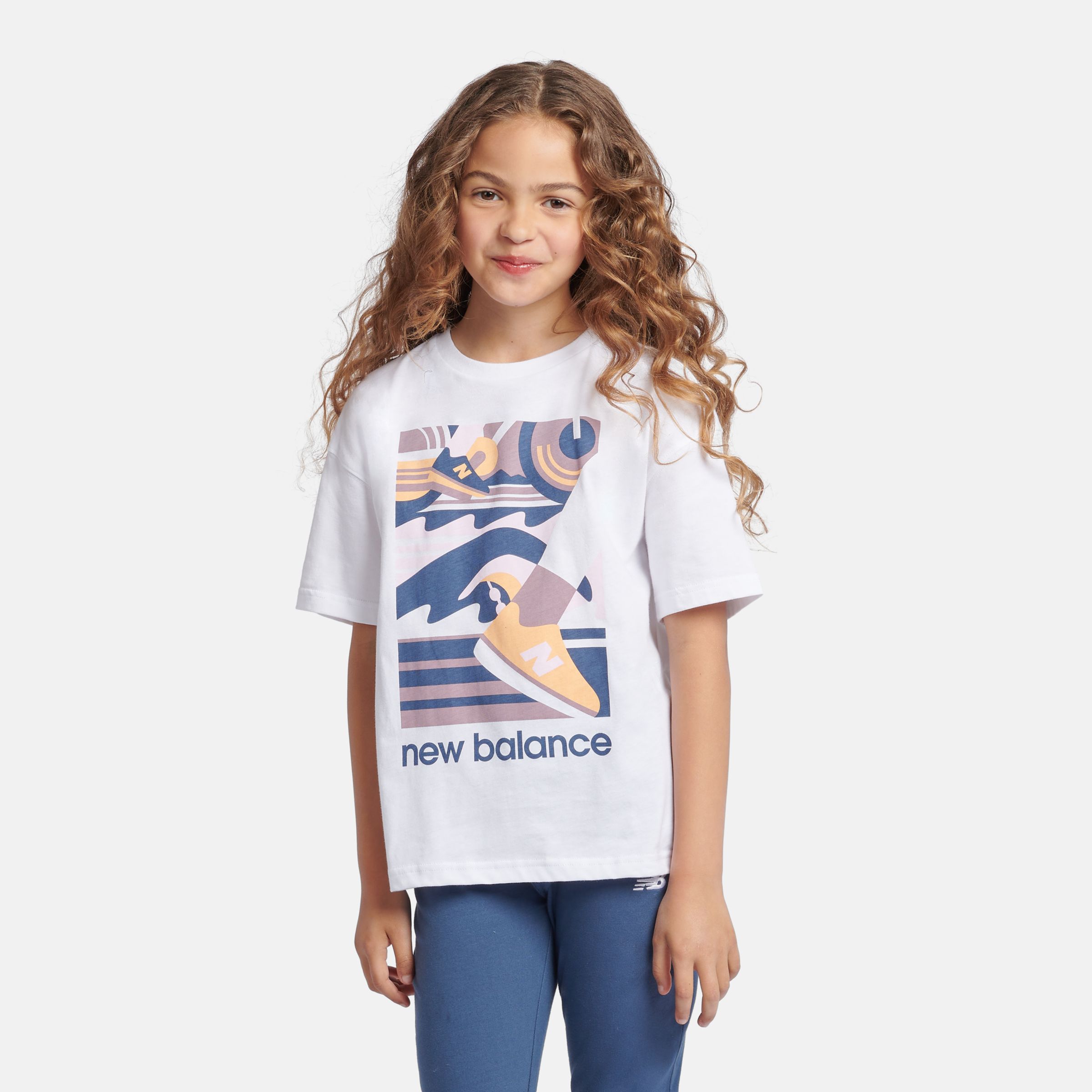 

New Balance Kids' Greatest Hits Graphic T-Shirt White - White