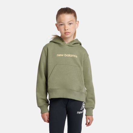 Brush Back Floral Sneaker Back Graphic Hoodie, DARK OLIVINE, LAKG0019DIO