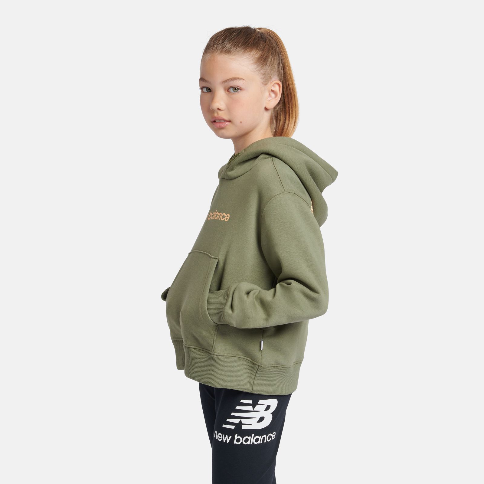 Детские кроссовки New Balance Brush Back Floral Sneaker Back Graphic Hoodie — фото 5