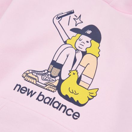 Brush Back Selfie Girl Hoodie