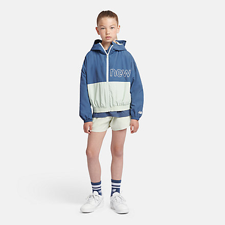 Athletics Woven Mesh Lined Wind Cheater Jacket - New Balance Athletics Woven Mesh Lined Wind Cheater Jacket - New Balance