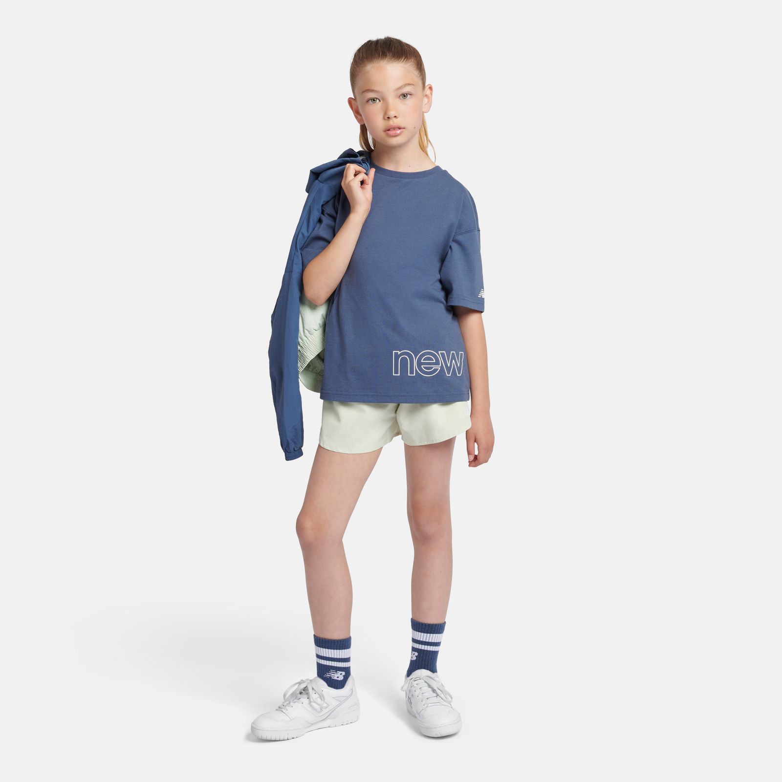 Детские шорты New Balance Woven Shorts — фото 2