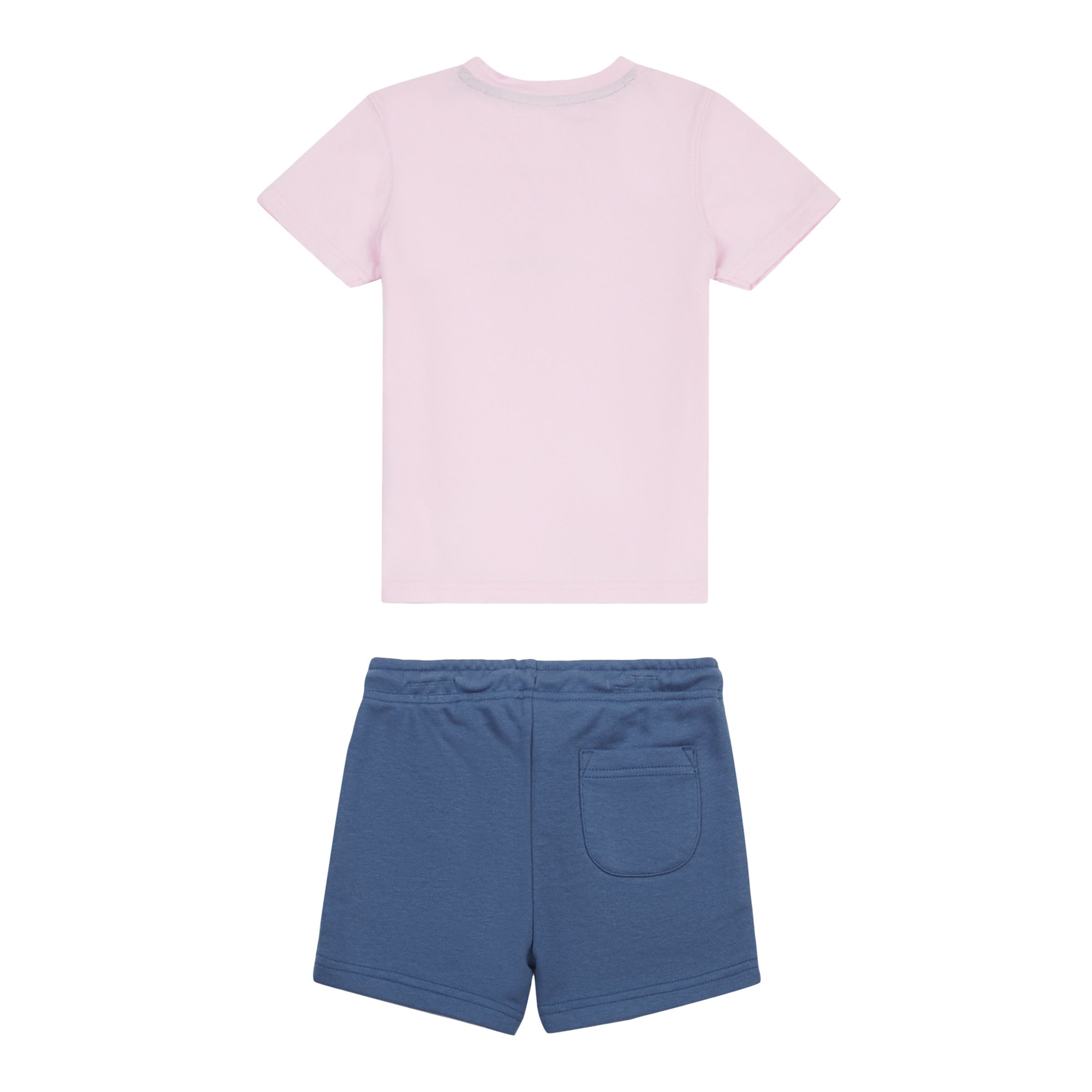 T-Shirt And French Terry Short Set