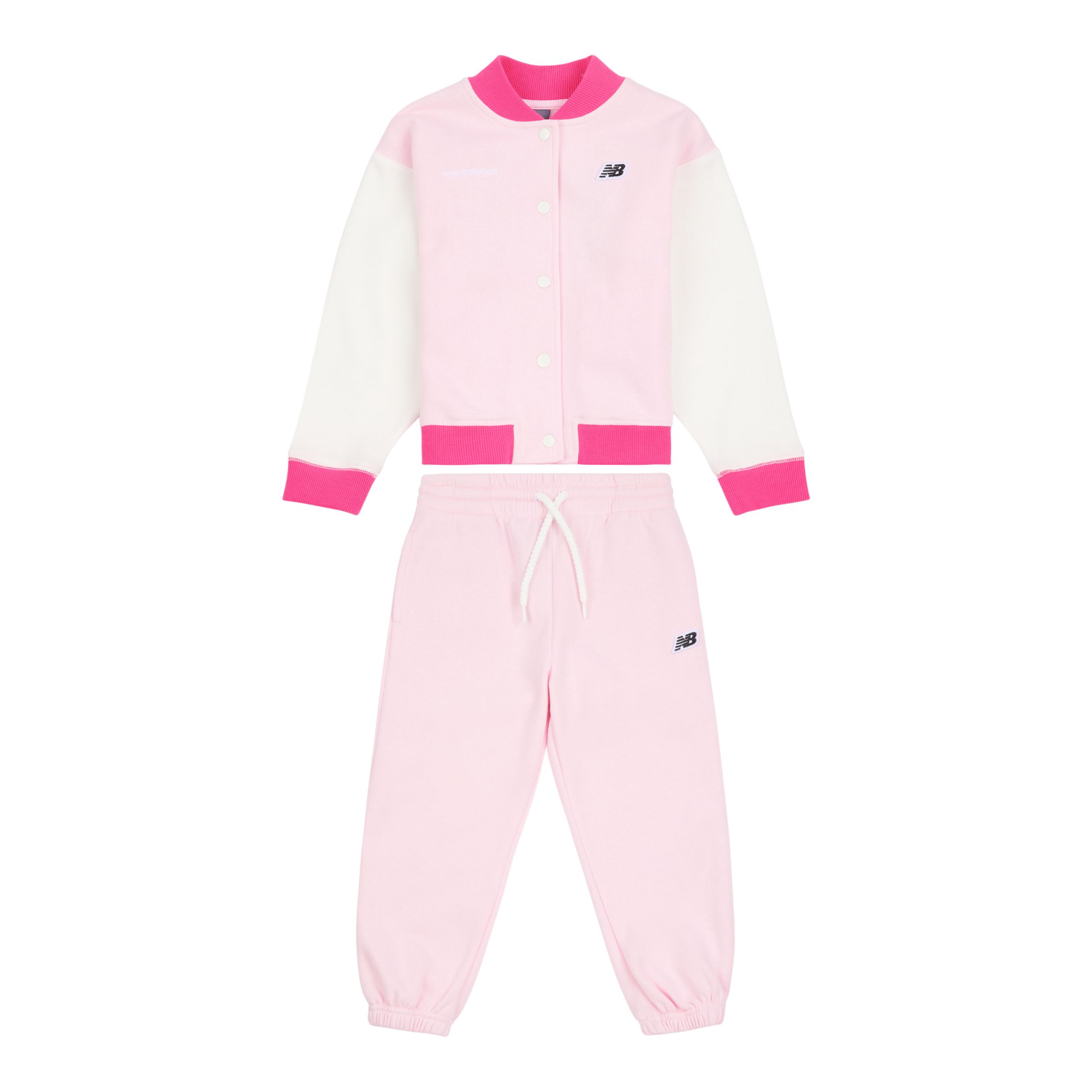 Brush Back Premium Baseball Jacket And Jog Set