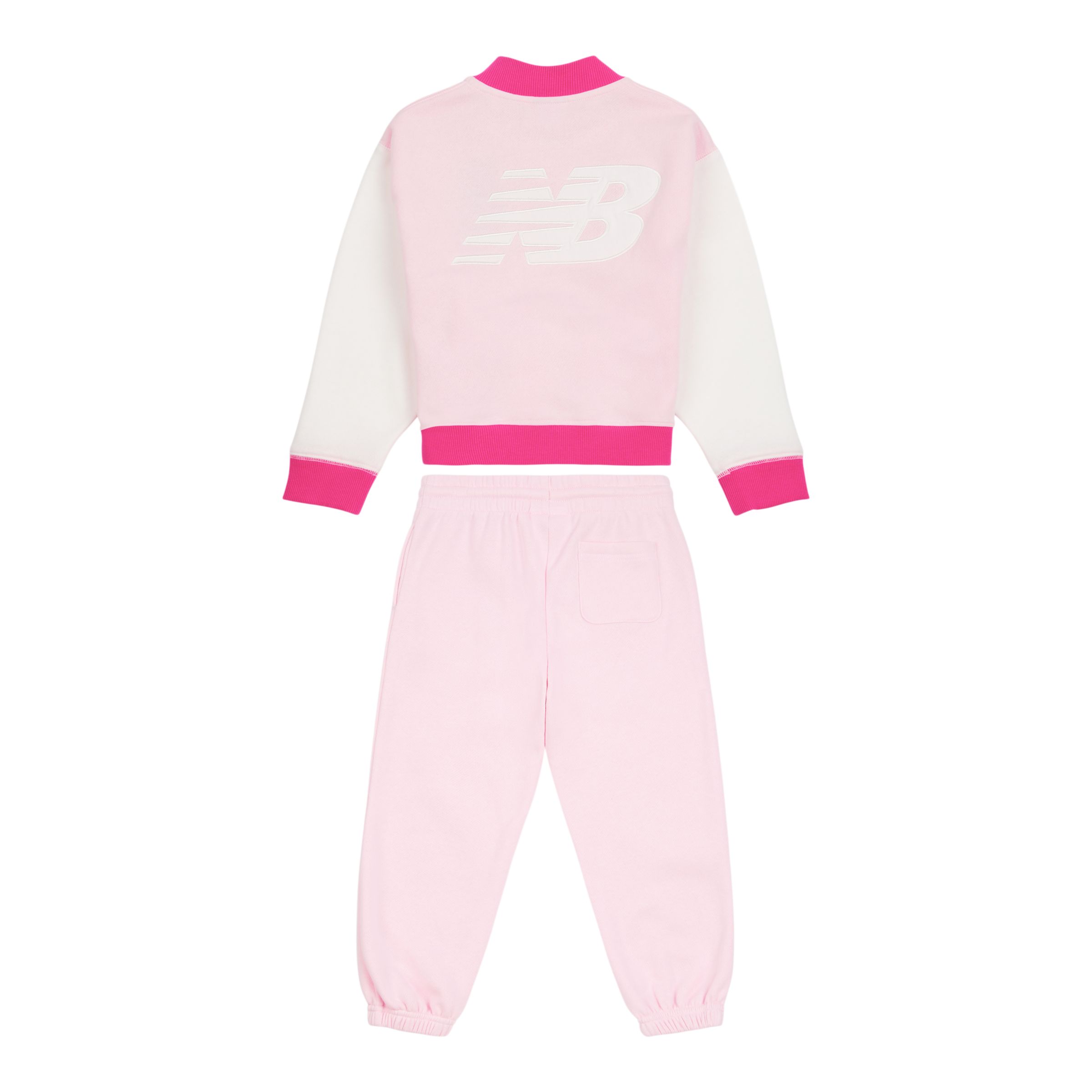 Brush Back Premium Baseball Jacket And Jog Set