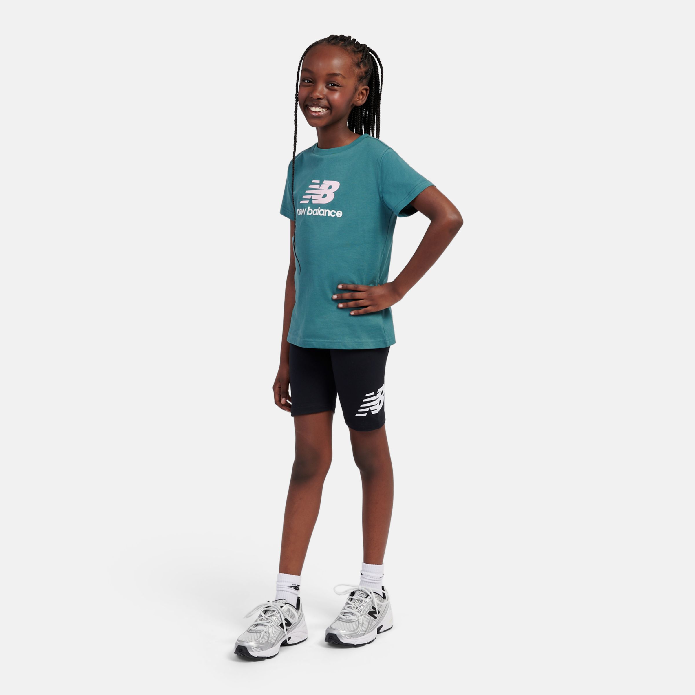 Stacked Logo Cycle Short