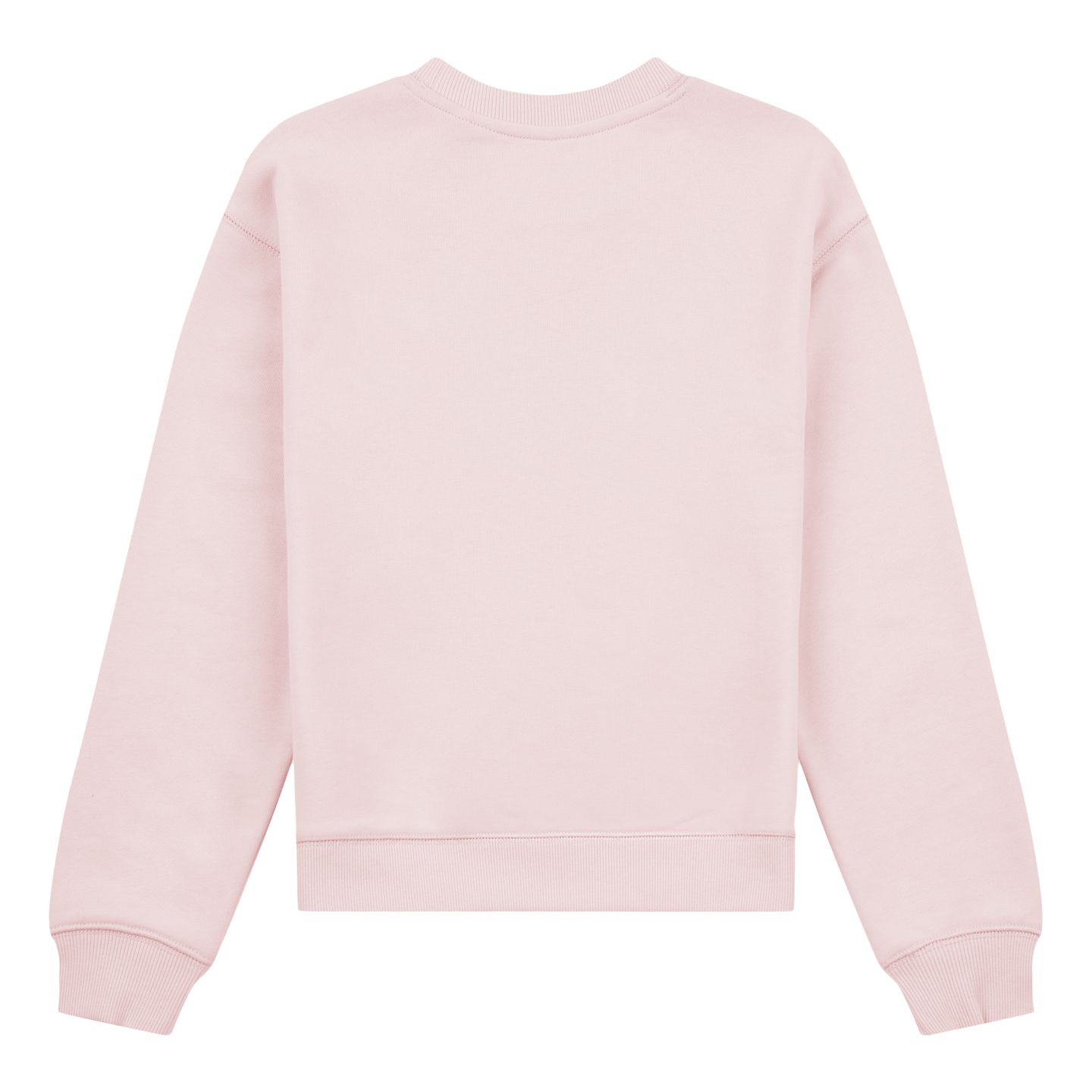 Детские худи New Balance FT Small Logo Crew, цвет: Розовый мглистый — фото 6