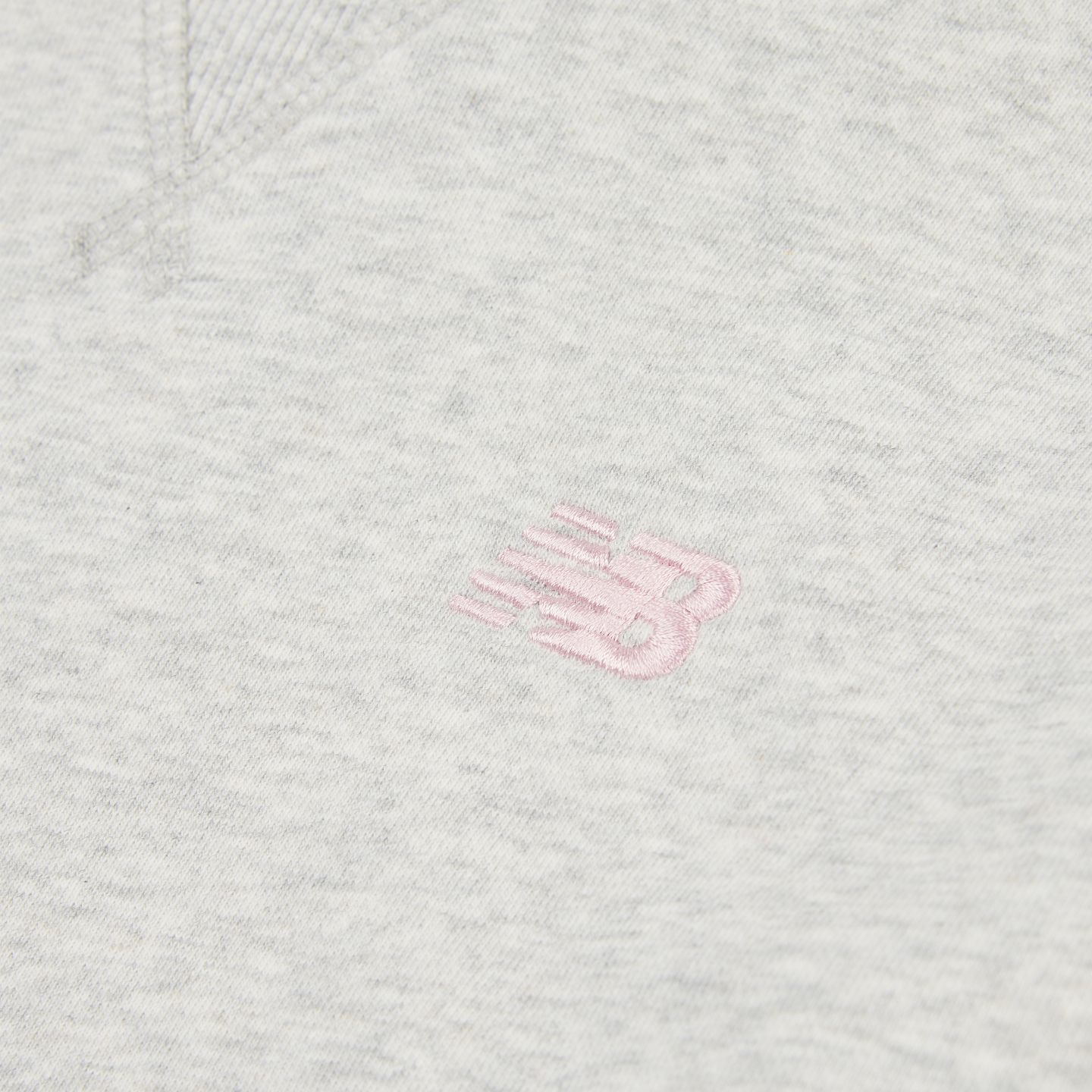 Детское худи New Balance FT Small Logo, цвет: Пепельный меланжевый — фото 8