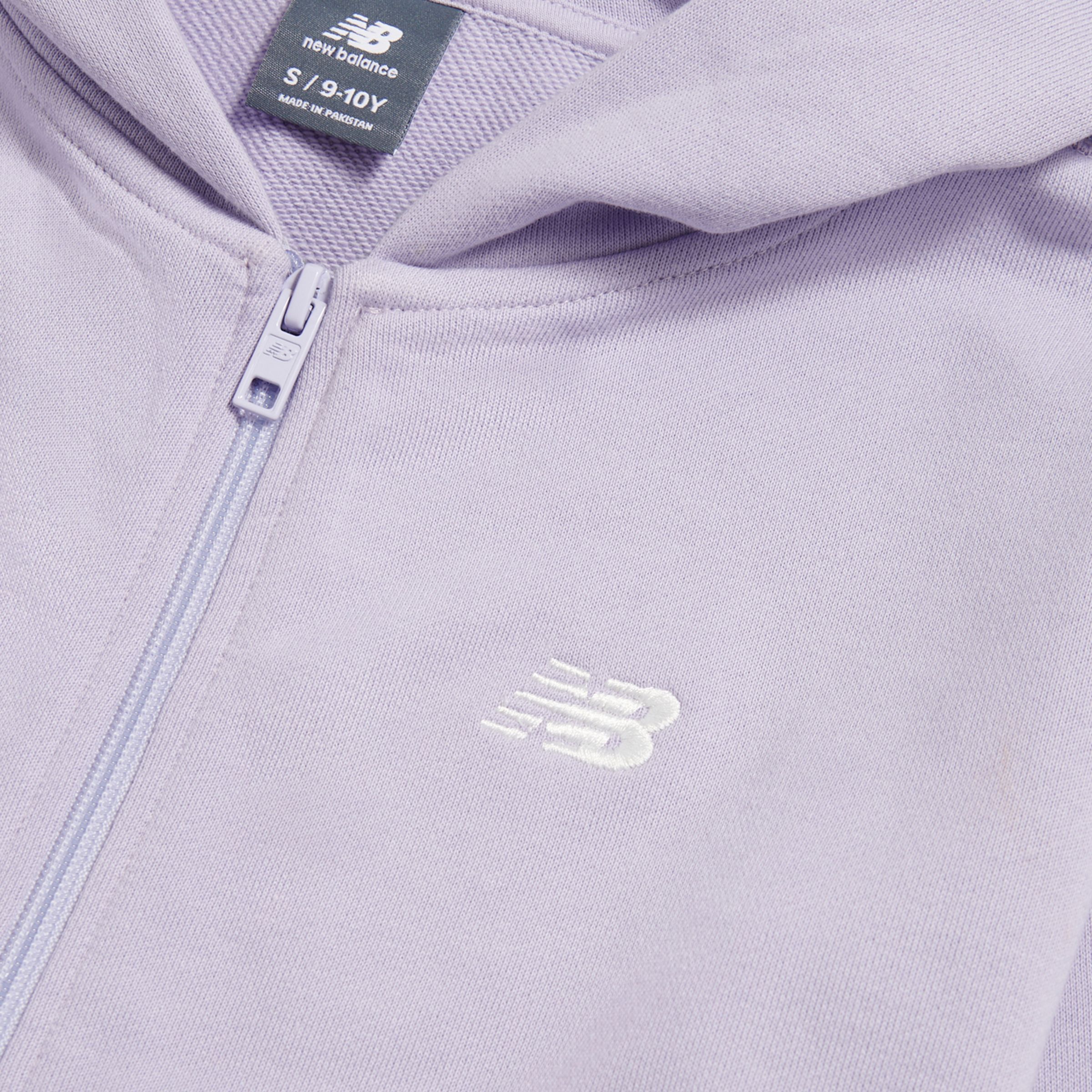 New Balance FT Small Logo Zip Hoodie, LAKG0057SMV