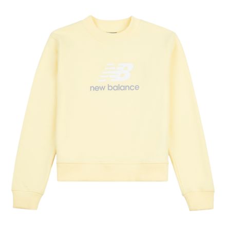 French Terry Stacked Logo Crew