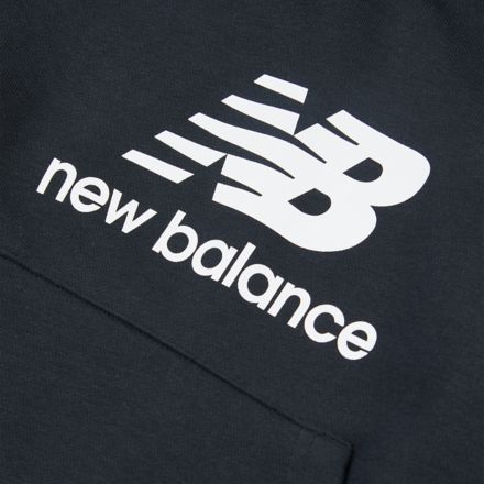 Chandail à capuchon avec logo superposé en tissu éponge