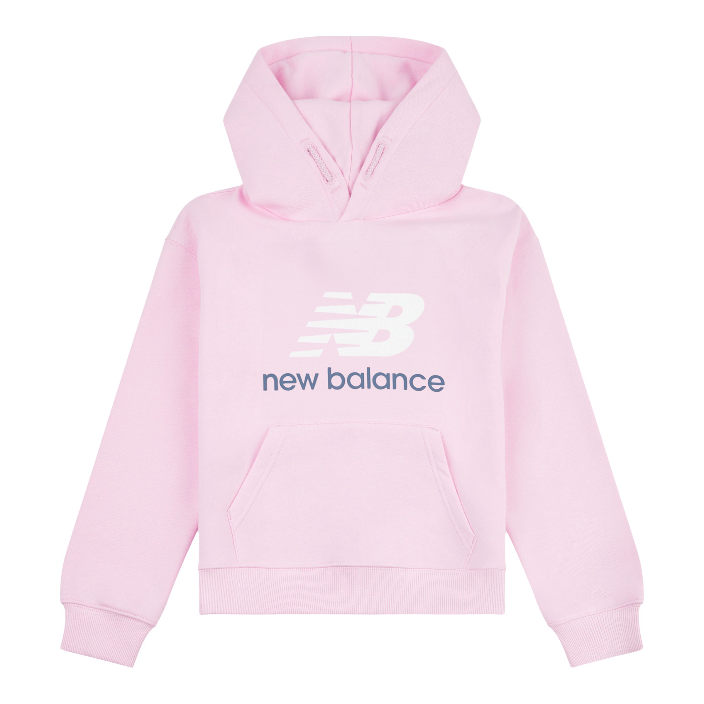 French Terry Stacked Logo Hoodie