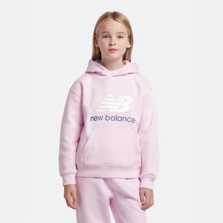 French Terry Stacked Logo Hoodie