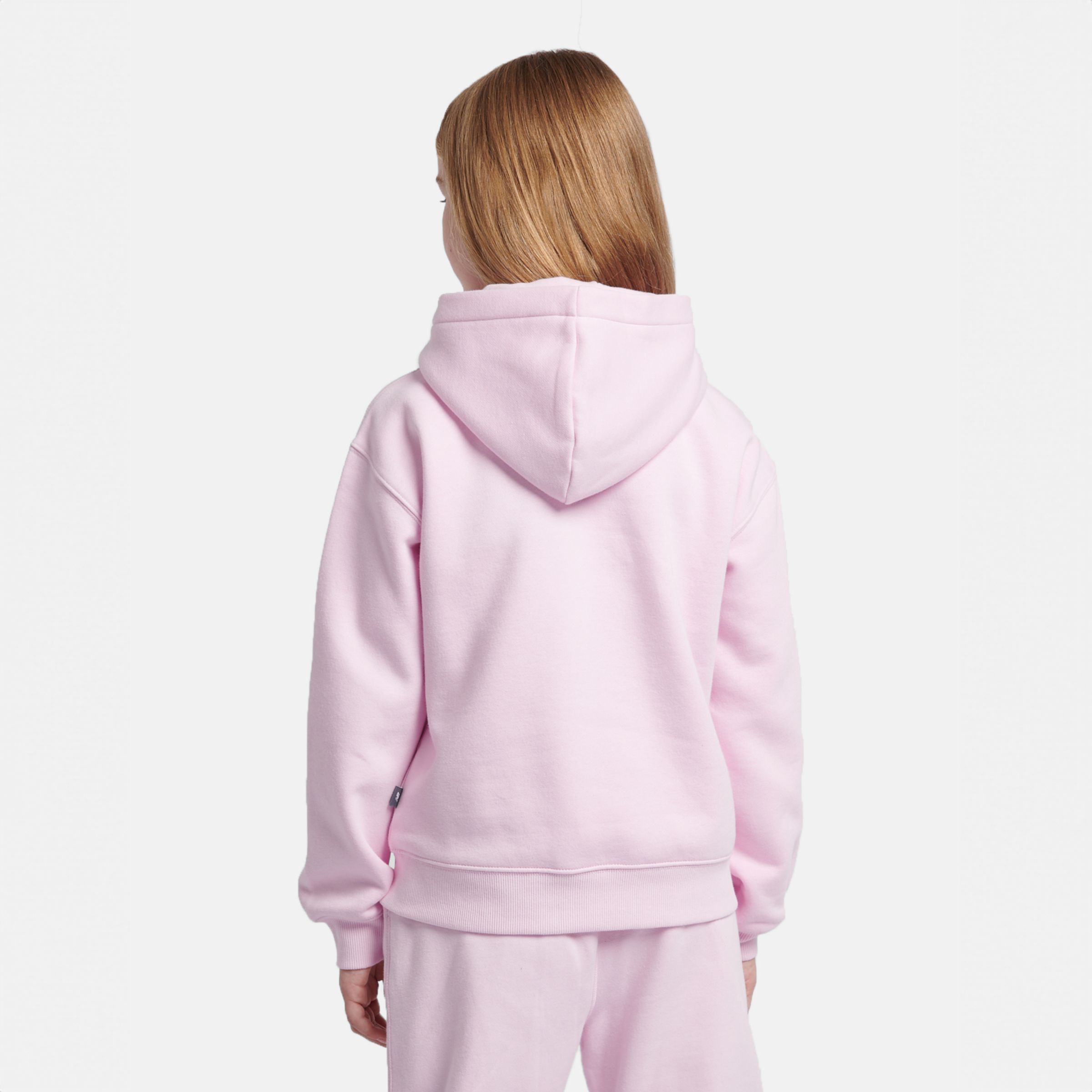 French Terry Stacked Logo Hoodie