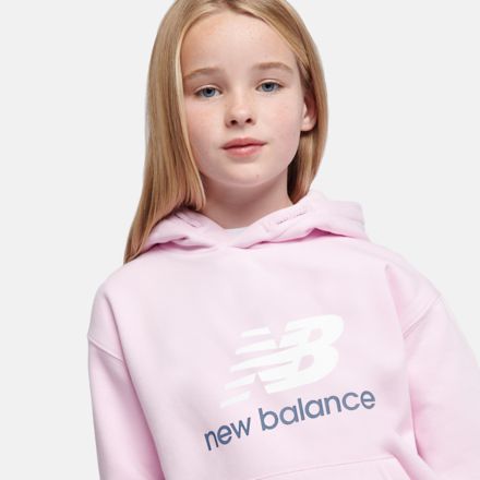 French Terry Stacked Logo Hoodie