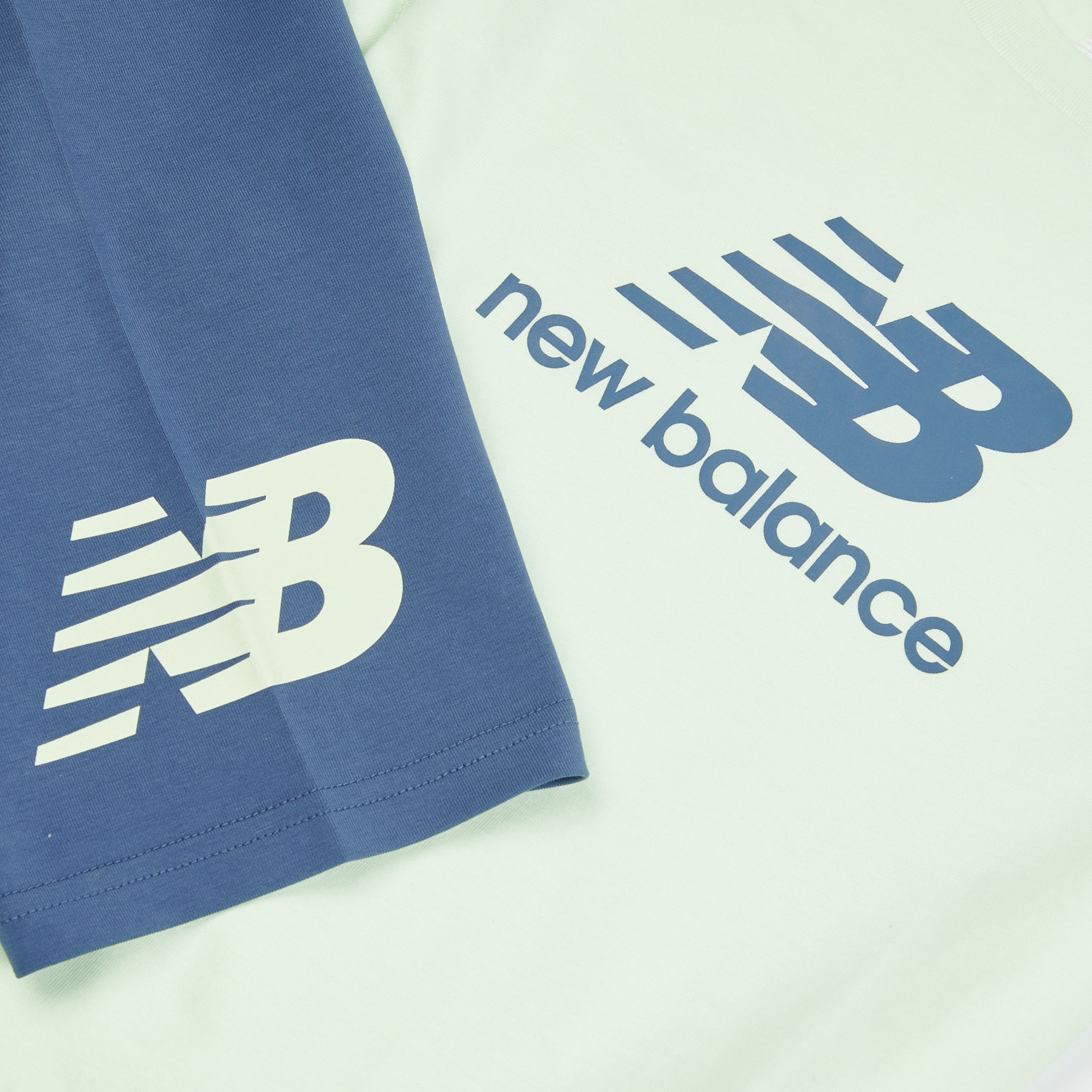 Stacked Logo T-Shirt & Cycle Short Set