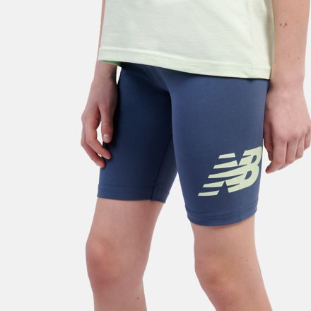 Stacked Logo T-Shirt & Cycle Short Set, MELON WATER, LAKG0076MEW