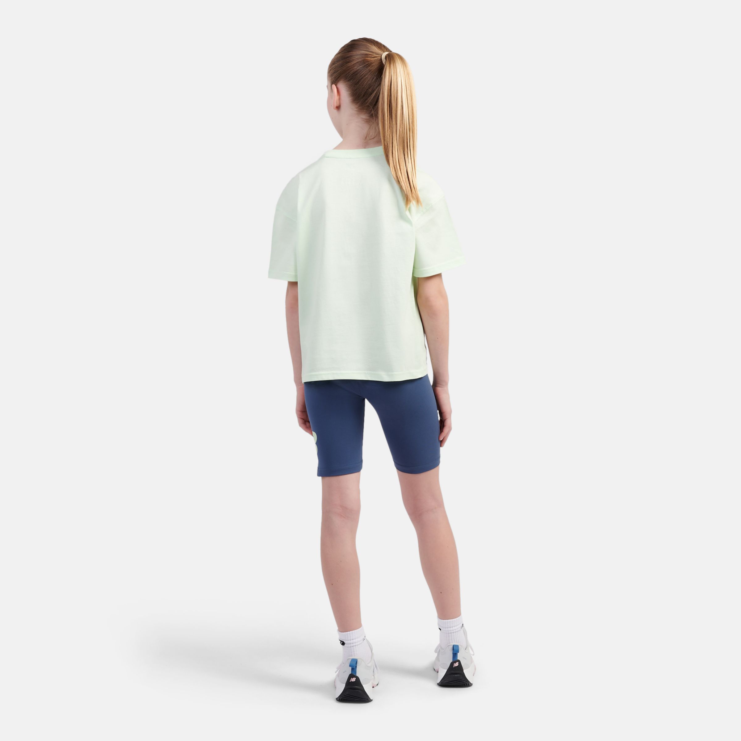 Stacked Logo T-Shirt & Cycle Short Set