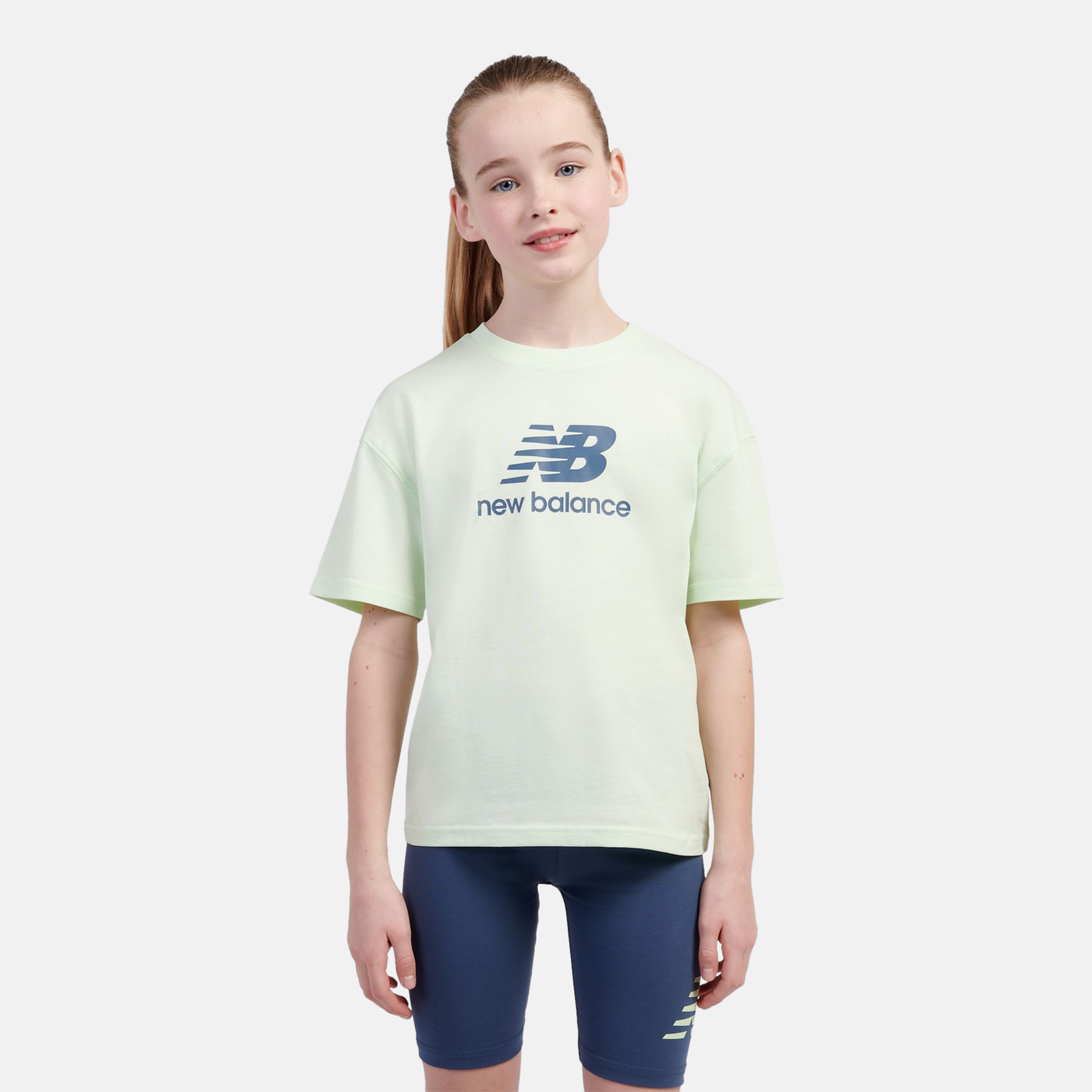 Stacked Logo T-Shirt & Cycle Short Set