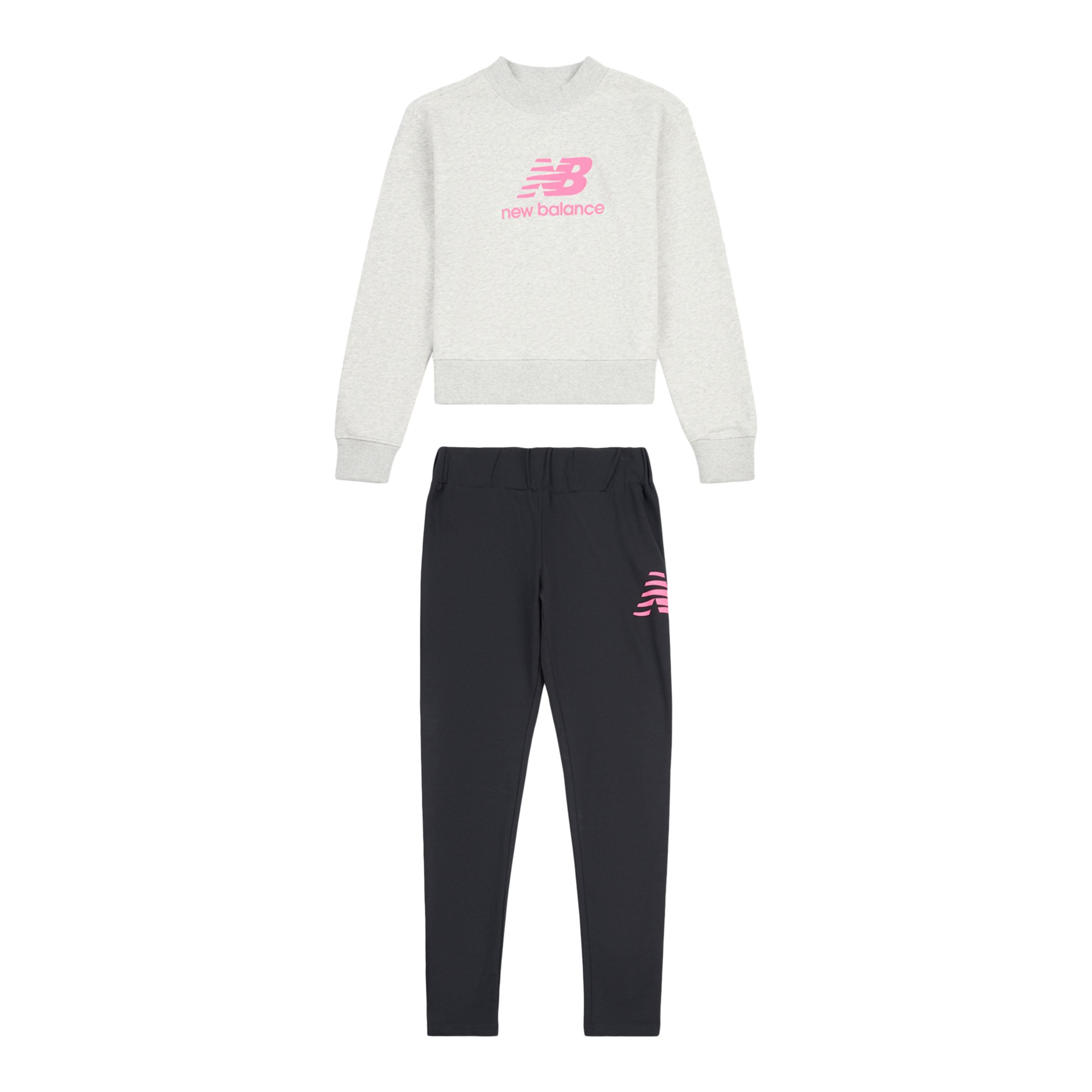 Stacked Logo FT Crew and Legging Set