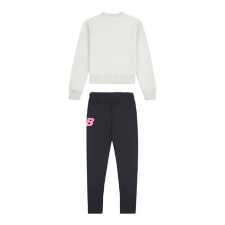 Stacked Logo FT Crew and Legging Set