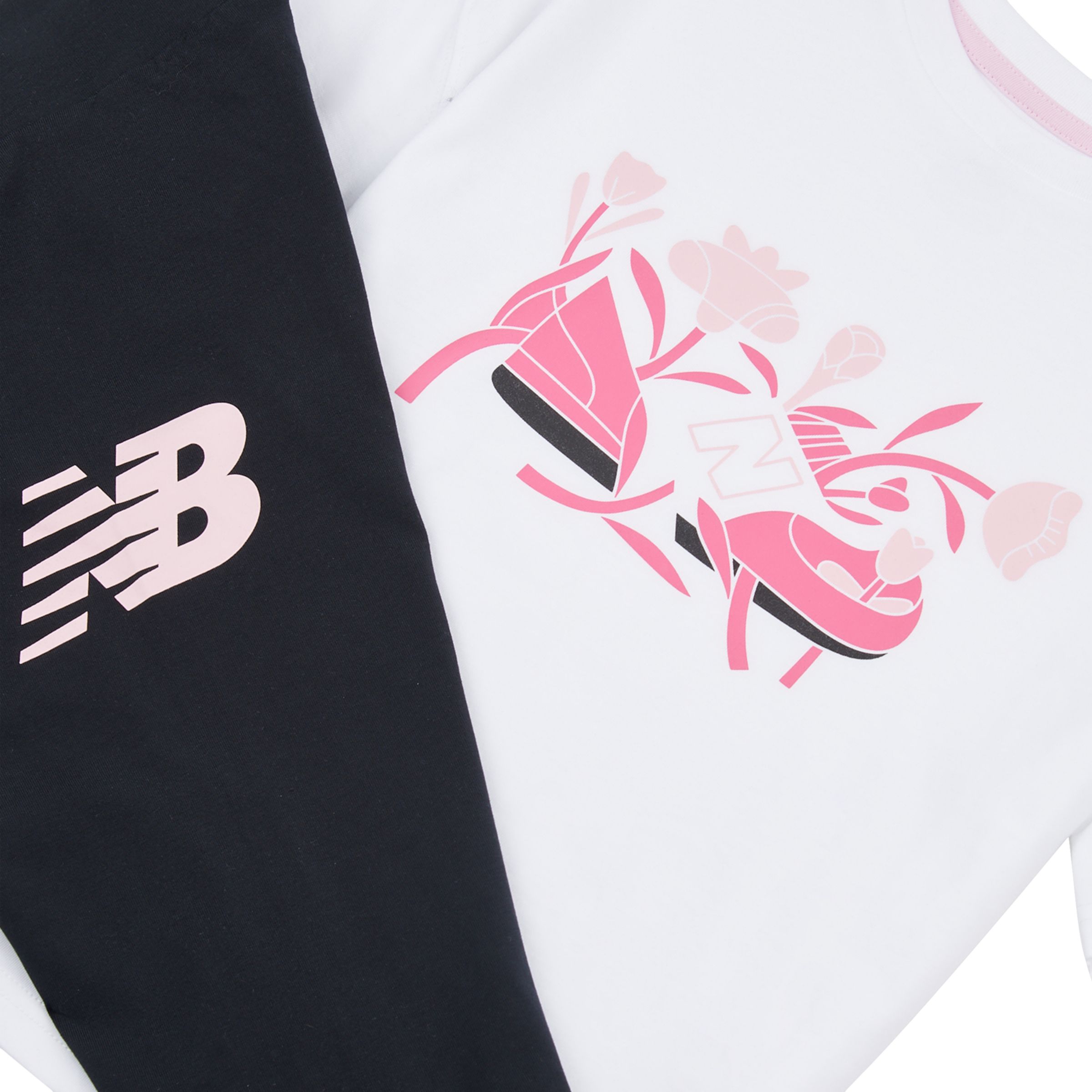 CDL Floral Shoe Graphic Tee and Legging Set