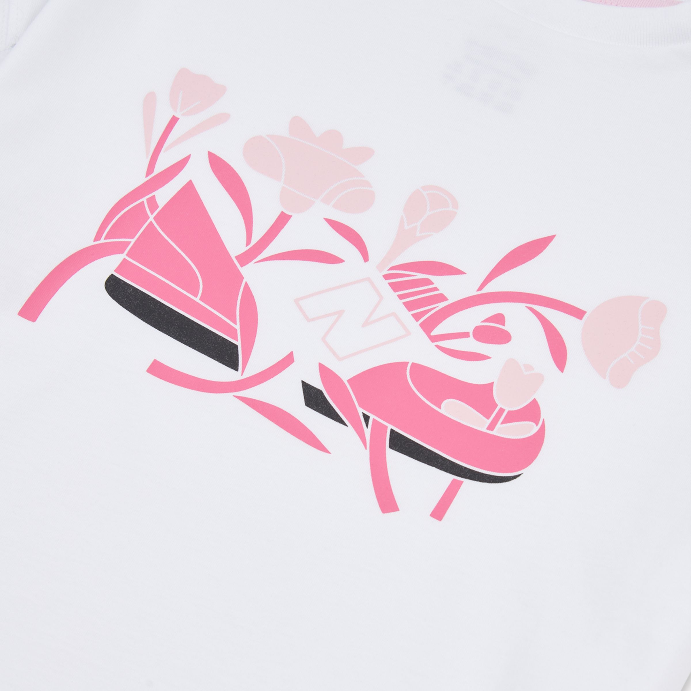 CDL Floral Shoe Graphic Tee and Legging Set