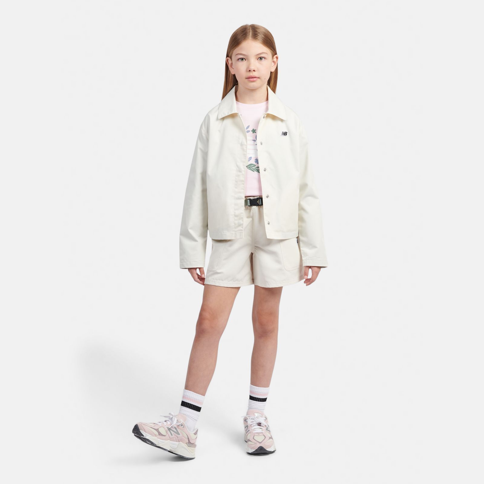 Детские куртки New Balance Premium Coach Jacket — фото 2